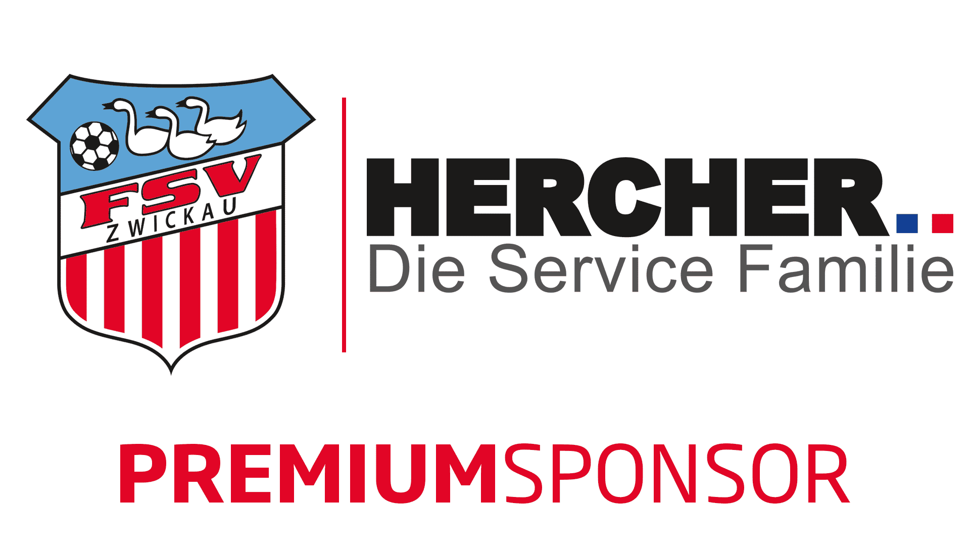 Hercher – Die Service Familie baut Engagement aus und wird Premiumsponsor des FSV Zwickau
