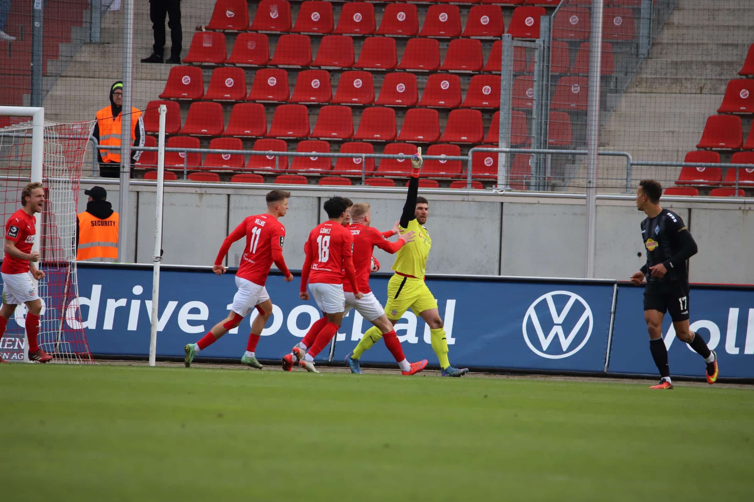 FSV Zwickau – SV Waldhof Mannheim 1:1 (0:1) [32. Spieltag]