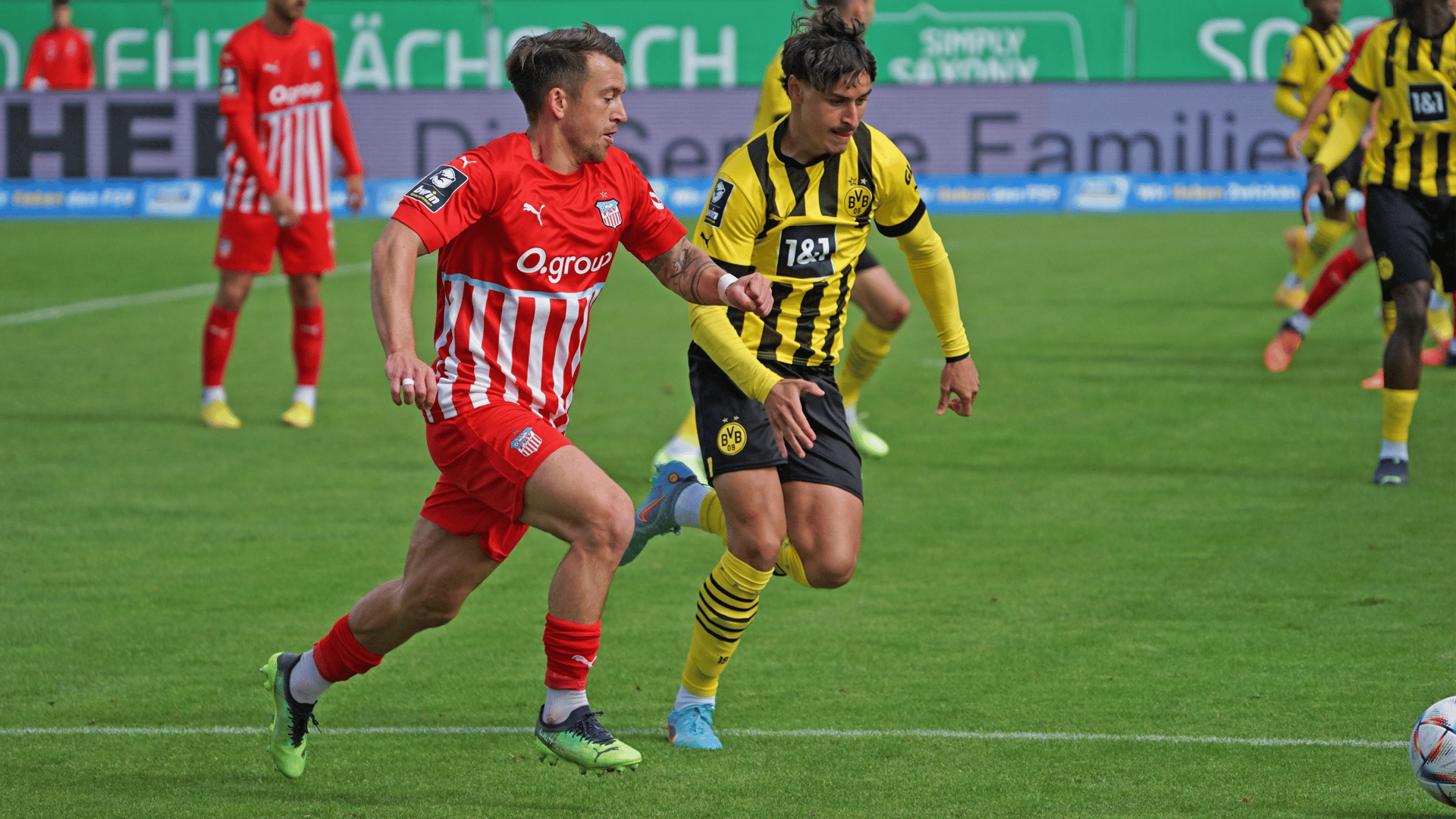 FSV Zwickau – Borussia Dortmund II 1:2 (1:0) [9. Spieltag]