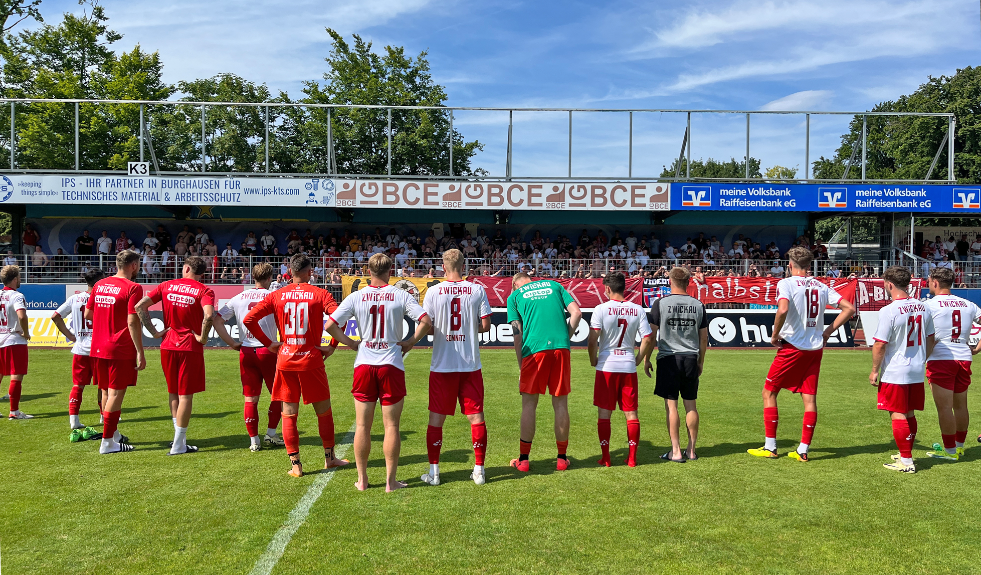 SV Wacker Burghausen – FSV Zwickau 1:1 (1:0) [Testspiel]
