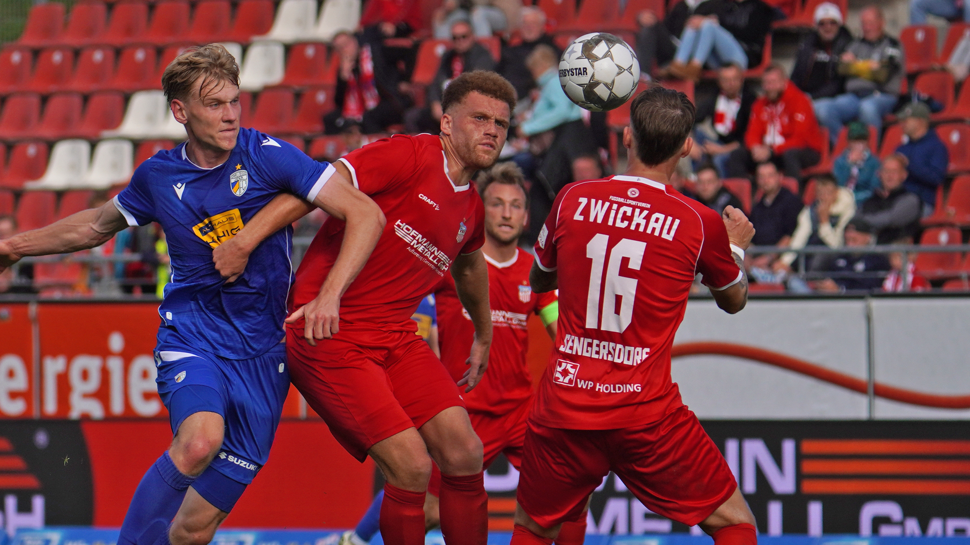 FSV Zwickau – FC Carl Zeiss Jena 1:1 (0:1) [13. Spieltag]